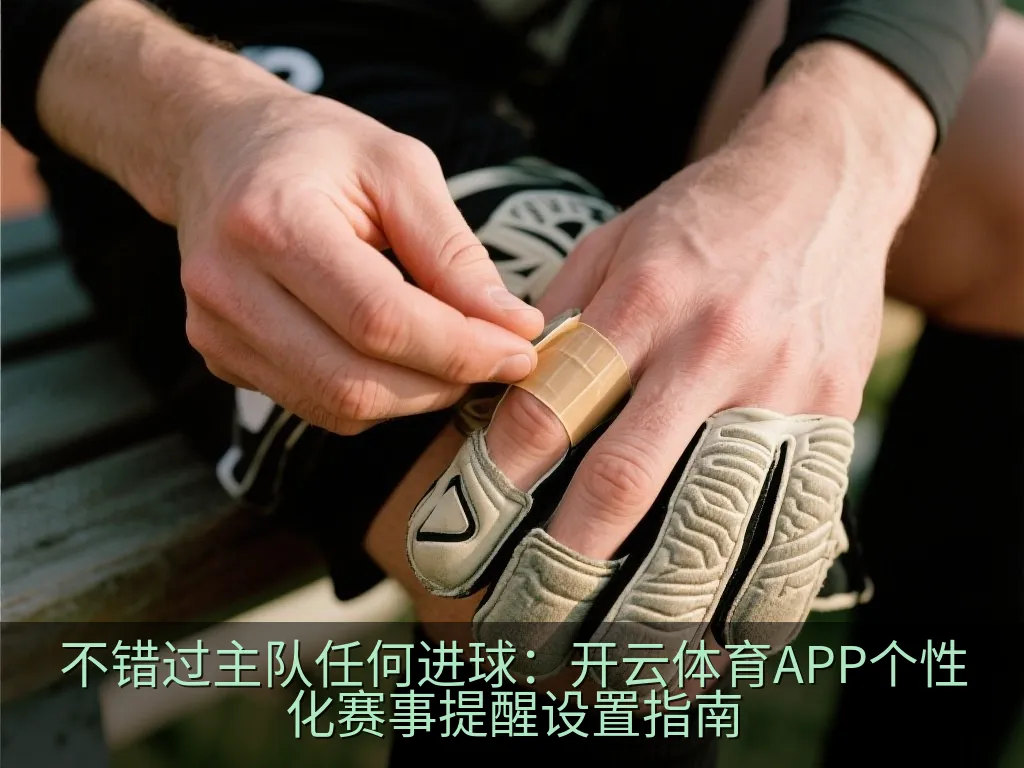 不错过主队任何进球：开云体育APP个性化赛事提醒设置指南